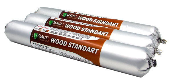 картинка Sealit Wood Standart силиконизированный акриловый герметик от магазина СЕАЛАР
